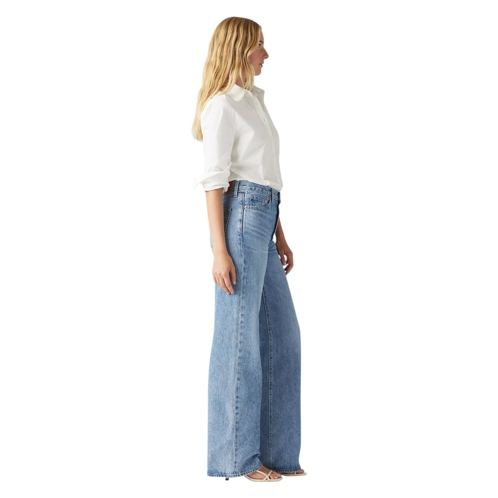 Levi's Ribcage Wide Leg Jeans - Picture 3 of 12
